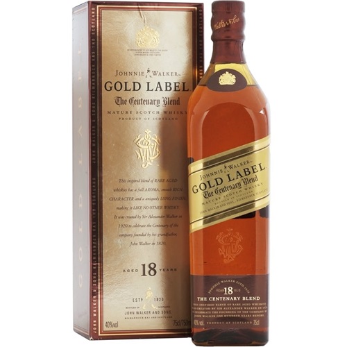 JOHNNIE WALKER Gold 18 años Vintage